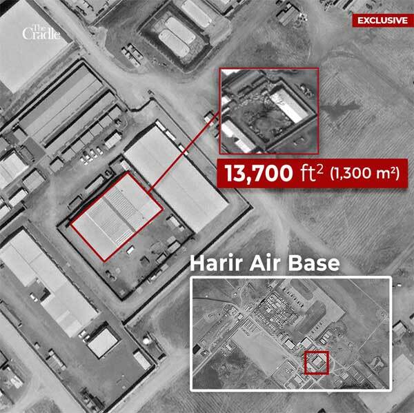 عکس | خسارات مقاومت به پایگاه آمریکایی در عراق