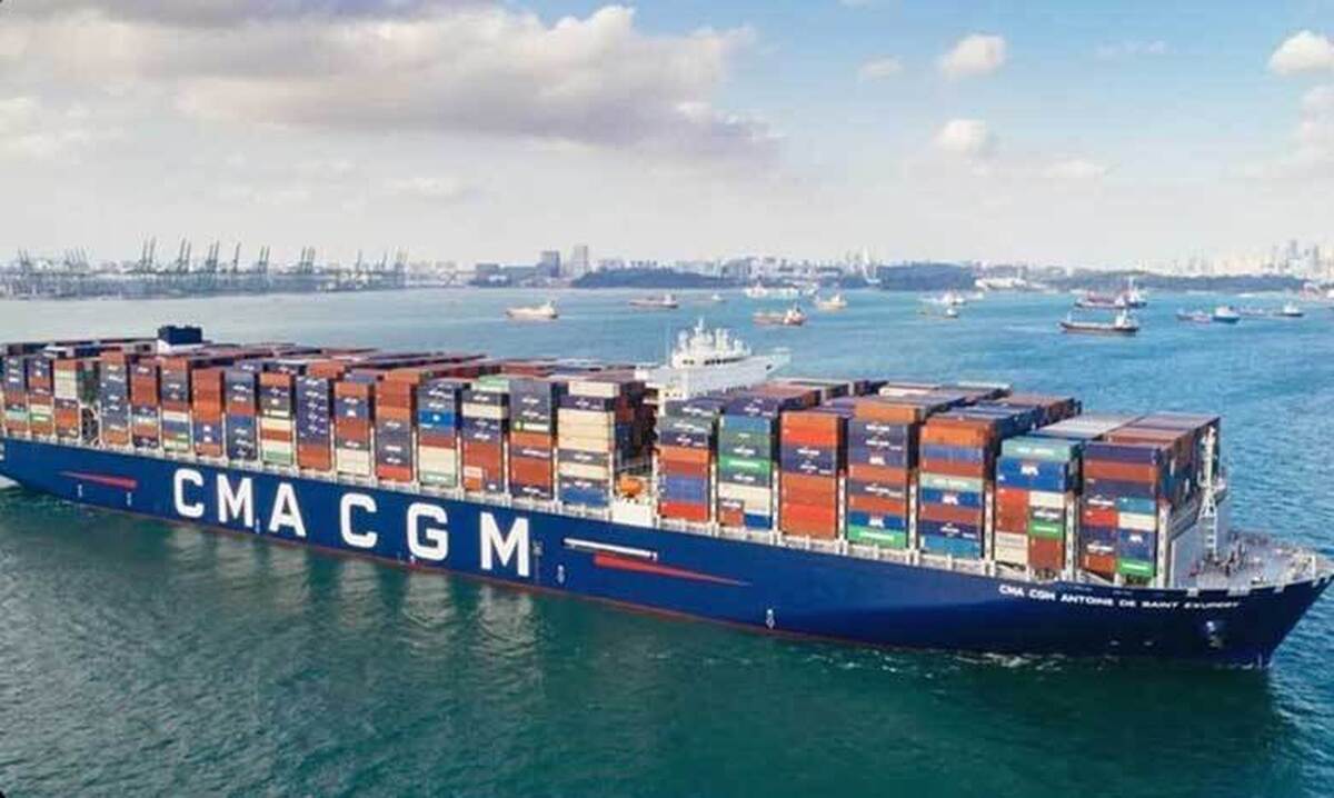 شرکت بزرگ کشتیرانی CMA CGM فرانسه تمامی حمل و نقل خود از طریق تنگه باب المندب را به حالت تعلیق درآورد.