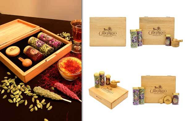 بهترین ایده برای هدایای سازمانی ( پک های هدیه و مناسبتی زعفران )