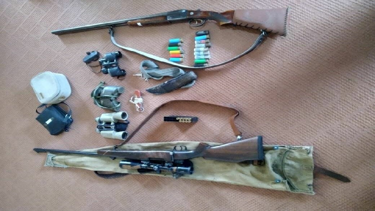 دستگیری چهار شکارچی متخلف در قزوین