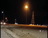 افتتاح روشنایی ورودی شهر سورمق آباده