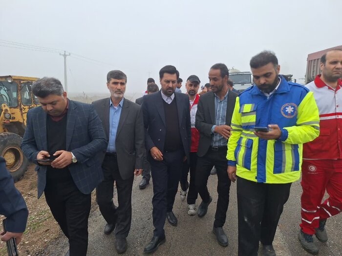 عکس | تصادف ۱۵ خودرو در جاده شوش - اهواز عکس | تصادف ۱۵ خودرو در جاده شوش - اهواز