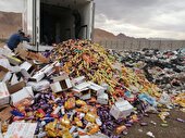 کشف یک تن مواد غذایی فاسد در زابل