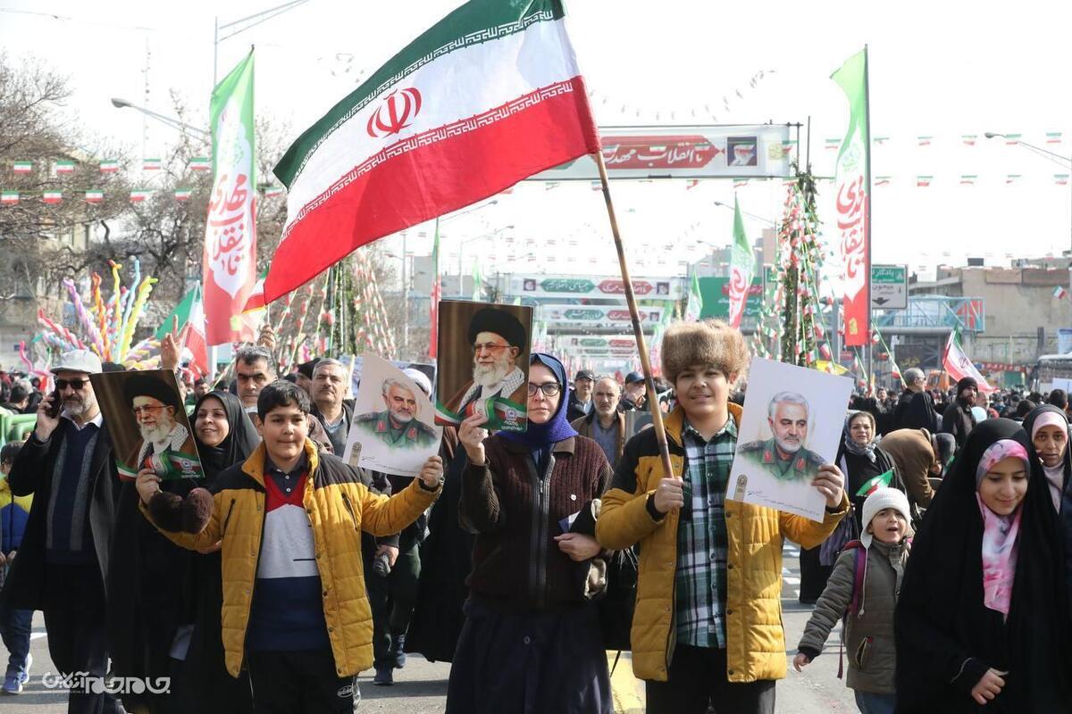 حضور میلیونی مردم ایران در جشن ۴۶ سالگی پیروزی انقلاب اسلامی در رسانه‌های جهان، از غرب تا شرق، بازتاب گسترده‌ای داشت. این رسانه ها حضور پرشور مردم ایران را به منزله حمایت مردمی از انقلاب اسلامی ایران دانستند.