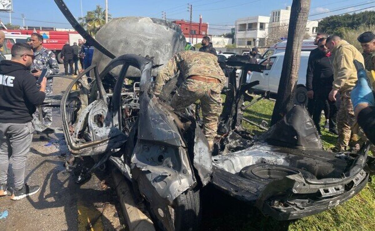 شهادت محمد شاهین فرمانده قسام در حمله پهپادی رژیم صهیونیستی به صیدا