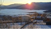 آفتاب زمستانی مهمان آسمان مازندران