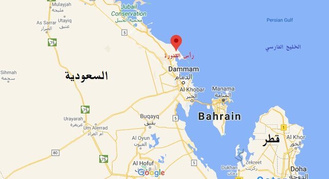 وقوع یک حادثه دریایی در شمال شرق راس التنوره عربستان وقوع یک حادثه دریایی در شمال شرق راس التنوره عربستان