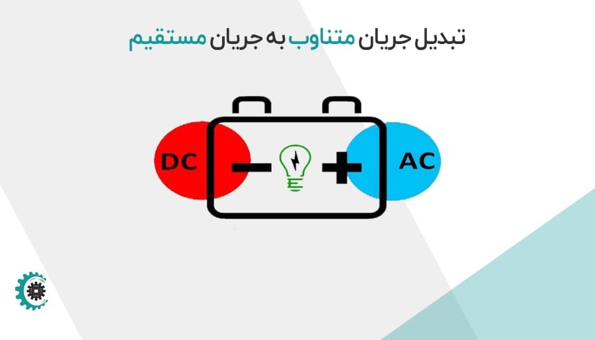 تبدیل جریان متناوب (AC) به جریان مستقیم (DC) یکی از فرآیندهای اساسی در سیستم‌های الکتریکی و الکترونیکی است که در بسیاری از دستگاه‌ها و صنایع کاربرد دارد. برق شهری معمولاً به صورت متناوب تأمین می‌شود، ولی بسیاری از تجهیزات الکترونیکی مانند رایانه‌ها، تلفن‌های همراه و مدارهای الکترونیکی برای عملکرد صحیح به جریان مستقیم نیاز دارند.