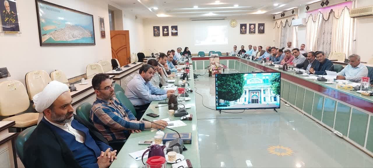 کمیته برنامه ریزی شهرستان بوشهر برگزار شد