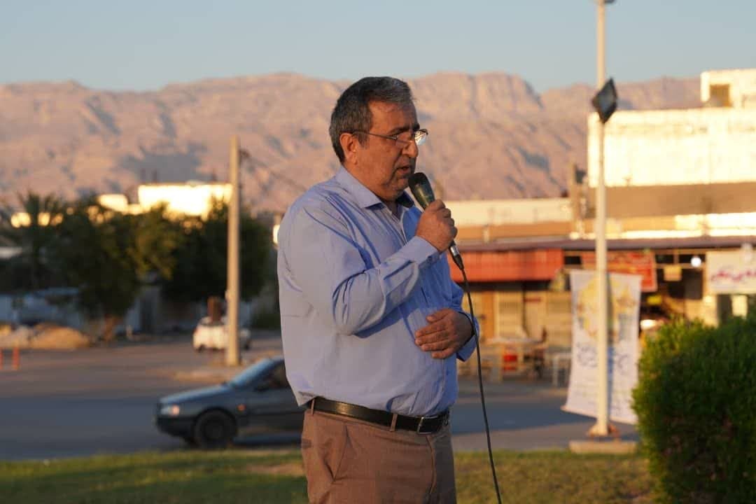 برافراشتن پرچم مطهر رضوی