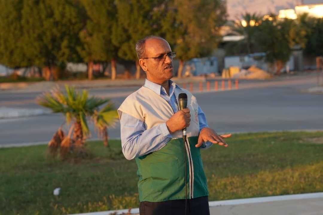 برافراشتن پرچم مطهر رضوی