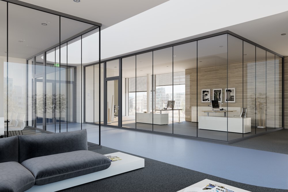 دفتری مدرن و کارآمد، با پارتیشن اداری آفن دفتری مدرن و کارآمد، با پارتیشن اداری آفن