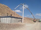 تکمیل احداث مخزن 250 مترمکعبی روستای کلهرود شاهین شهر