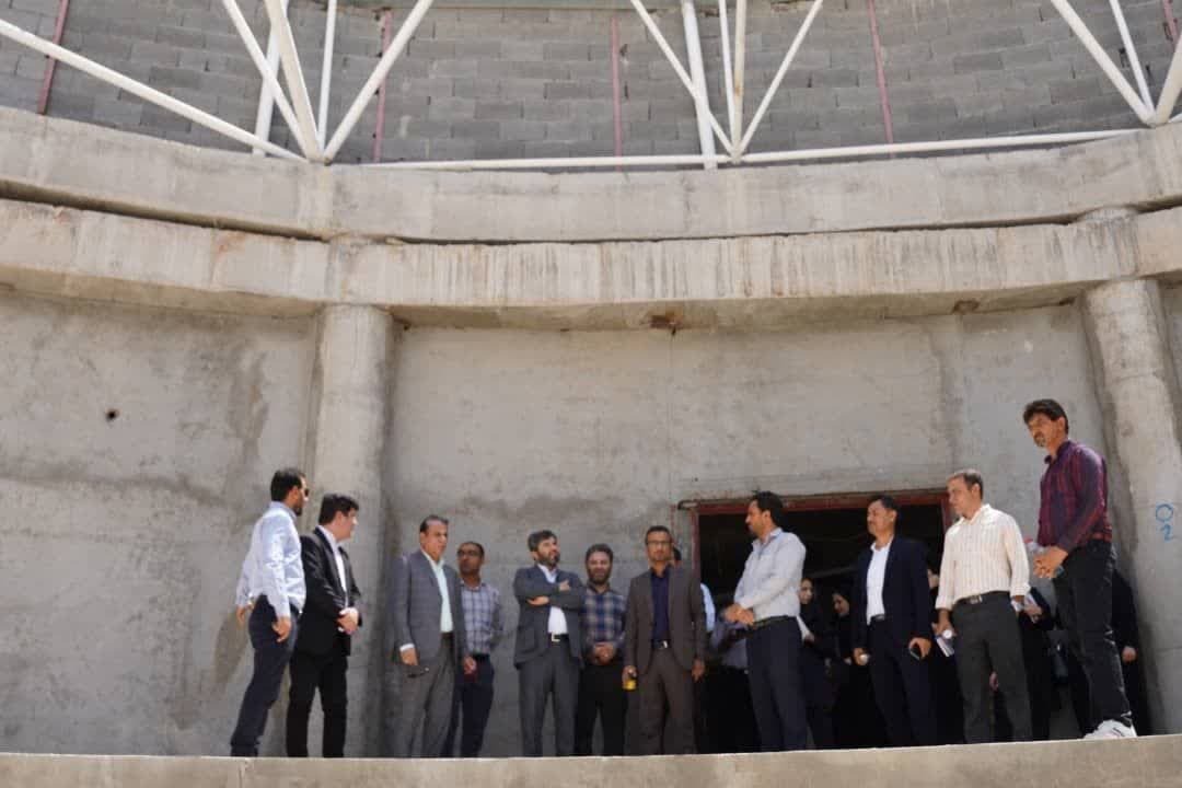 بازدید از از پروژه های عمرانی 