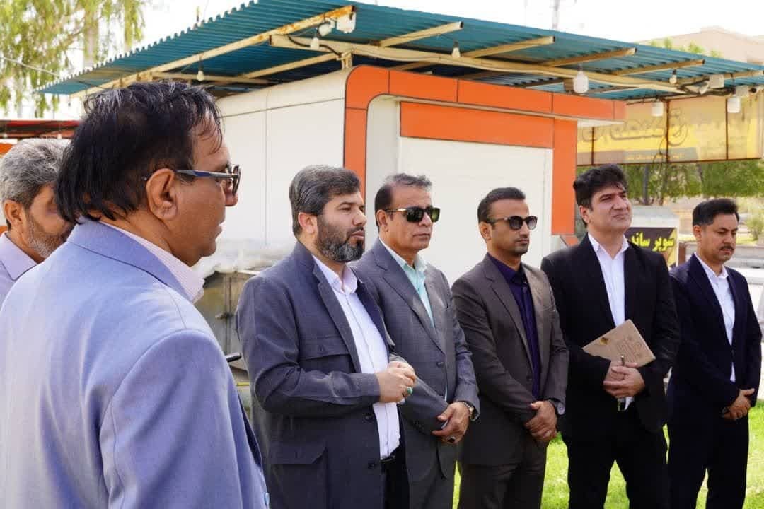 بازدید از از پروژه های عمرانی 