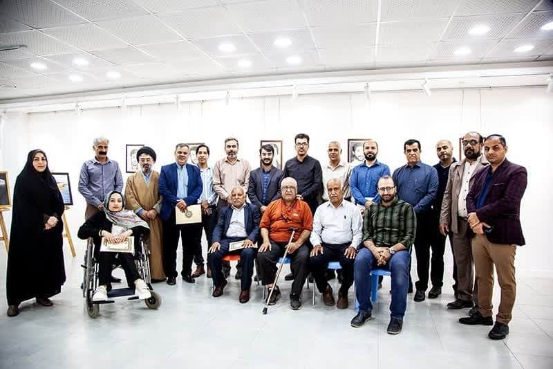 نمایشگاه طراحی چهره شهدا با عنوان فرزندان روح اله نمایشگاه طراحی چهره شهدا با عنوان فرزندان روح اله