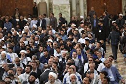 گزارش تصویری | سخنرانی در مراسم سی و پنجمین سالگرد ارتحال حضرت امام خمینی (رحمه‌الله)