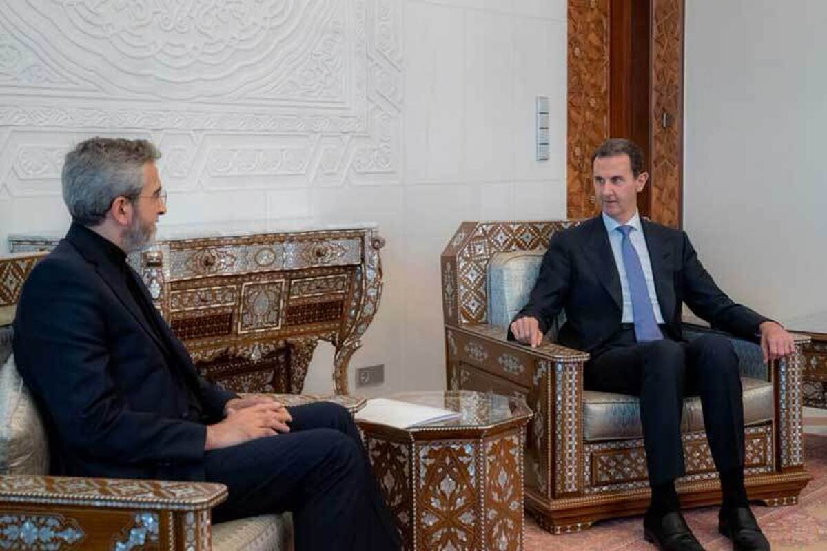 سرپرست وزارت امور خارجه ایران امروز با رئیس جمهور سوریه در دمشق دیدار کرد.