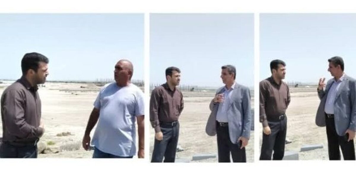 علی مهرانی فرماندار جاسک به اتفاق برجعلی سرپرست مدیریت برق جاسک از روند تامین برق کارگاه های مستقر در اراضی طرح مسکن ملی بازدید کردند.