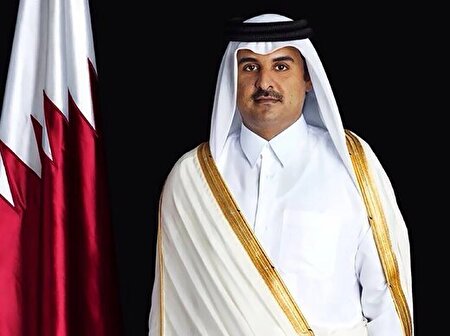ببینید | ادای احترام امیر قطر به رئیس‌ جمهور شهید و همراهان‌