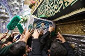 ببینید | تصاویر هوایی از حضور جمعیت کم سابقه مردم قم در  مراسم تشییع آیت الله رئیسی
