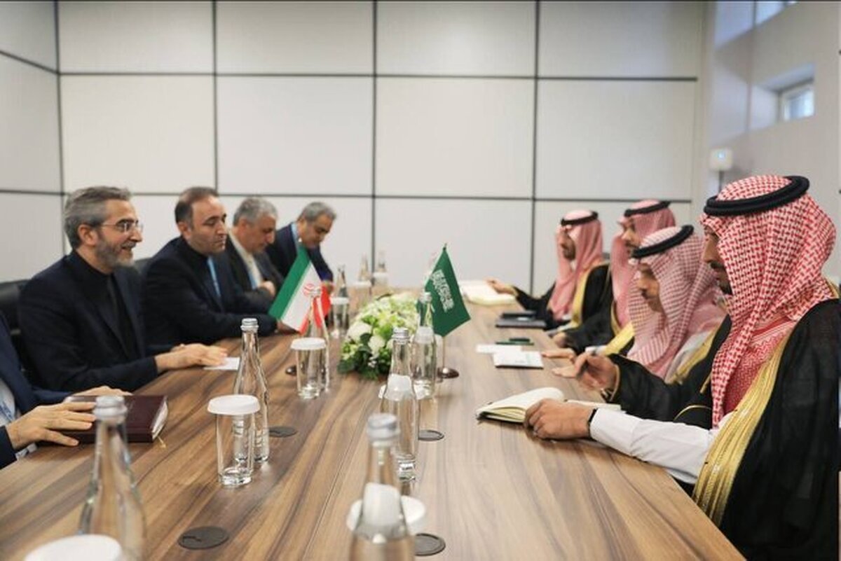 فیصل بن فرحان وزیر امور خارجه پادشاهی عربستان سعودی و علی باقری سرپرست وزارت امور خارجه در حاشیه نشست مشترک وزرای خارجه کشورهای عضو بریکس و کشورهای در حال توسعه دیدار و گفتگو کردند.
