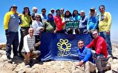 صعود تیم کوهنوردی دانشگاه شیراز به قله بل
