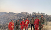 مهار سه فقره آتش سوزی در عرصه های منابع طبیعی چرام