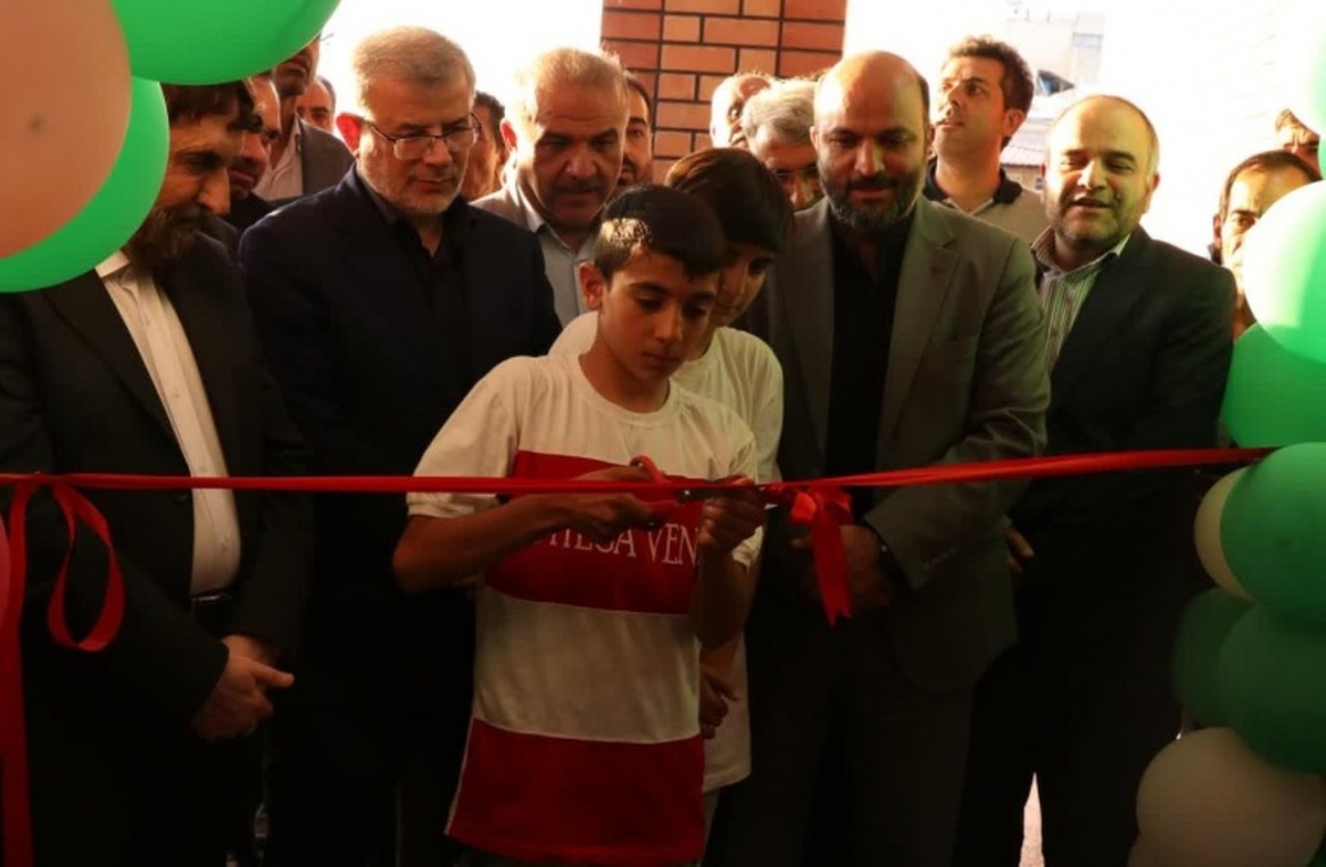 مدرسه ۱۵ کلاسه شهید سلیمانی در خط ۴ حصار افتتاح شد