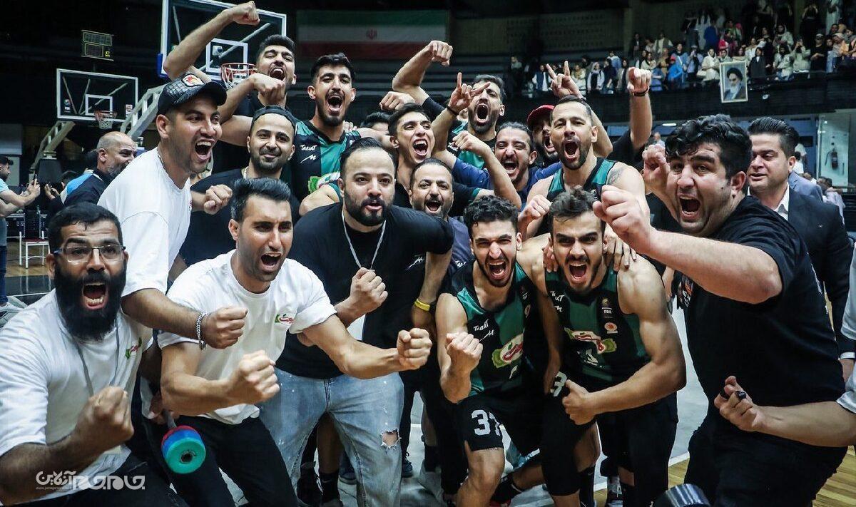 طبیعت اسلامشهر قهرمان بسکتبال ایران شد