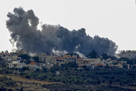 حمله اشغالگران صهیونیست به جنوب لبنان با بمب‌های فسفری