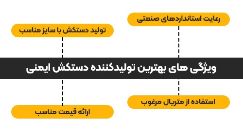 تولیدکننده انواع دستکش کار، فروش عمده و تکی