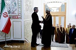 گزارش تصویری | دیدار وزیر امور خارجه عمان با سرپرست وزارت خارجه