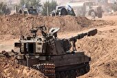 حادثه استثنایی در غزه | هدف قرار گرفتن خودروی یک صهیونیست با تانک