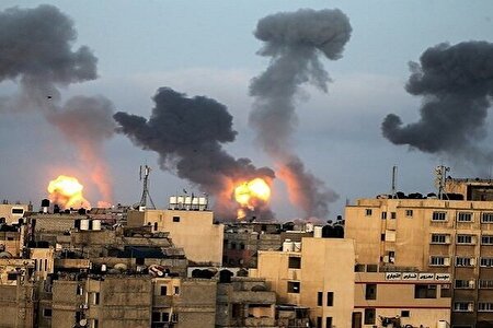 ببینید ا بمباران منازل غیرنظامی‌ها در غزه کوچک