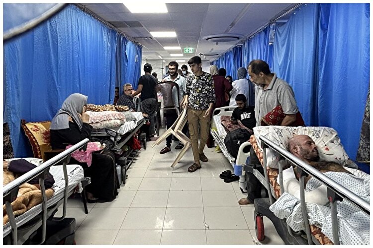 ببینید | تغییر بیمارستان غزه