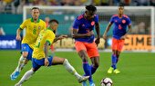 برزیل ۱-۱ کلمبیا