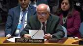 نماینده فلسطین جنایات اسرائیل را 