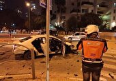 ببینید | انفجار شدید در تل‌ آویو در پی حمله پهپادی
