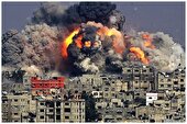 ببینید | حملات کورکورانه به غزه