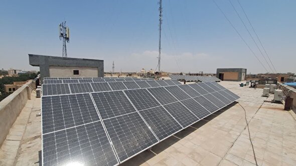 نصب و راه اندازی سامانه تولید برق خورشیدی ۳۰ کیلوواتی در شهرداری یزد