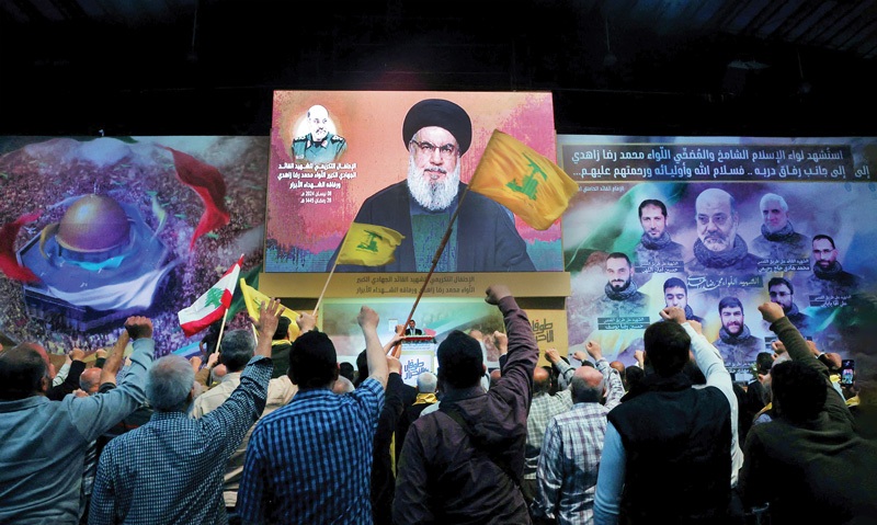 حزب‌ا...، علیه دکترین جنون تل‌آویو