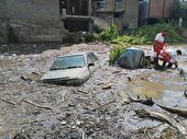 ببینید | سیلاب در سوادکوه