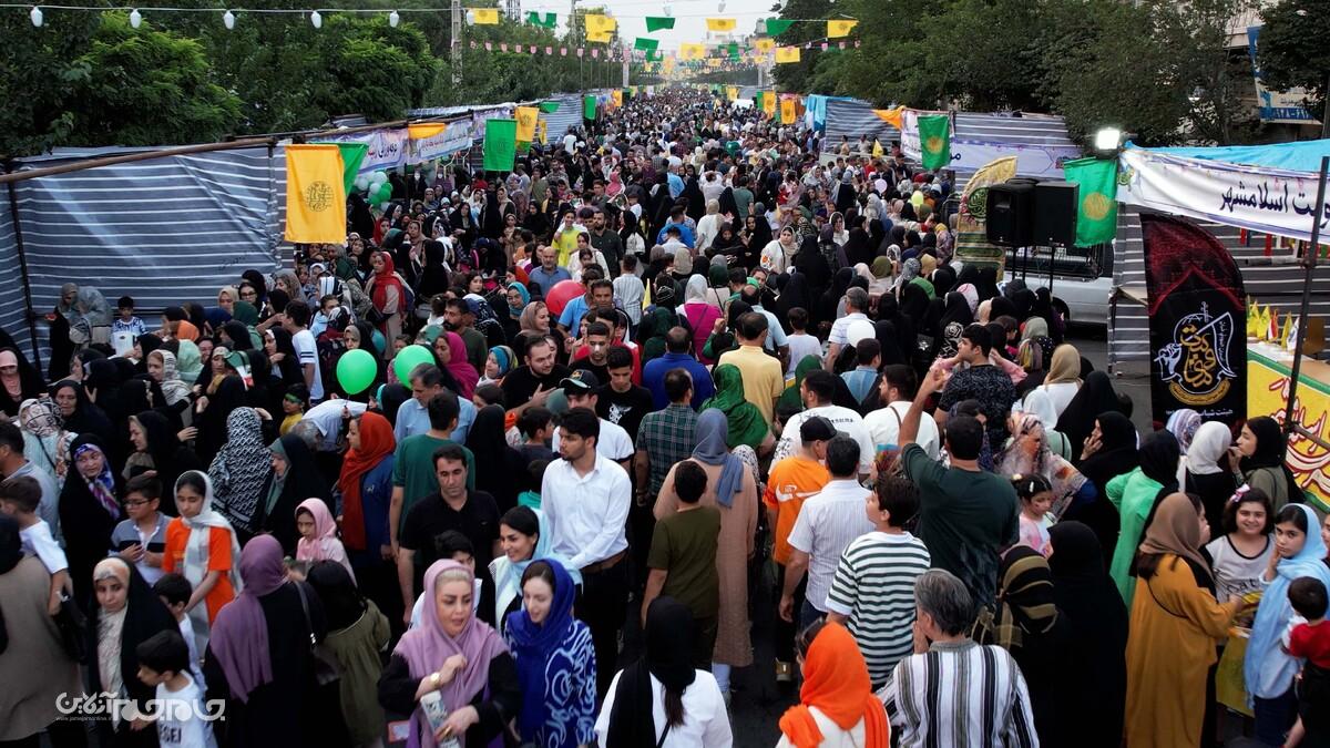 جشن بزرگ کیلومتری غدیر در اسلامشهر