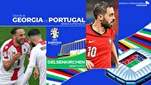 ببینید | خلاصه بازی گرجستان ۲ - پرتغال ۰