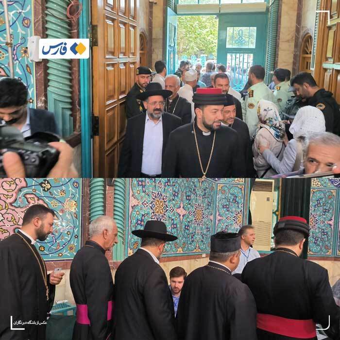 حضور پر شور مردم و مسئولان در پای صندوق‌های رای