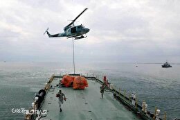 گزارش تصویری | اجرای مراحل عملیاتی و نهایی رزمایش مرکب امداد، نجات و امنیت دریایی ۲۰۲۴ خزر