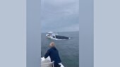 ببینید | برخورد نهنگ با یک قایق!