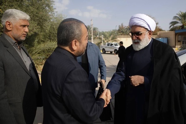 ورود نماینده اعزامی رهبر معظم انقلاب به طبس