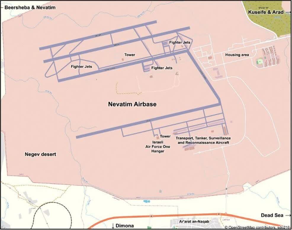 عکس | کدام پایگاه های نظامی رژیم صهیونیستی توسط ایران هدف قرار گرفتند؟ عکس | کدام پایگاه های نظامی رژیم صهیونیستی توسط ایران هدف قرار گرفتند؟